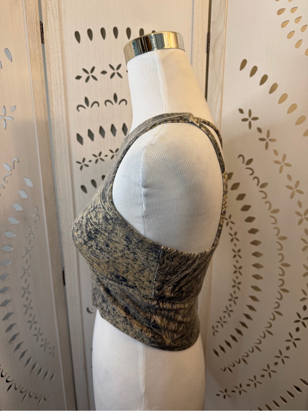 Tribe Kelley Mossy Oak Women's Green Camo Crop Tank Top SOLD OUT - Picture 15 of 16